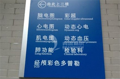 醫院導視完整體系要素之一