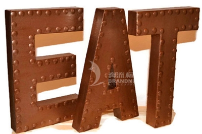 金淺談鈦金字和不銹鋼字的區(qū)別