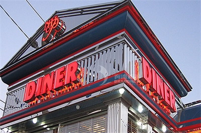 戶外吸塑發光字