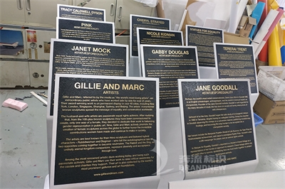 簡單介紹不銹鋼標牌