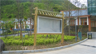 景區標識標牌制作充分展現各景點風采的形象